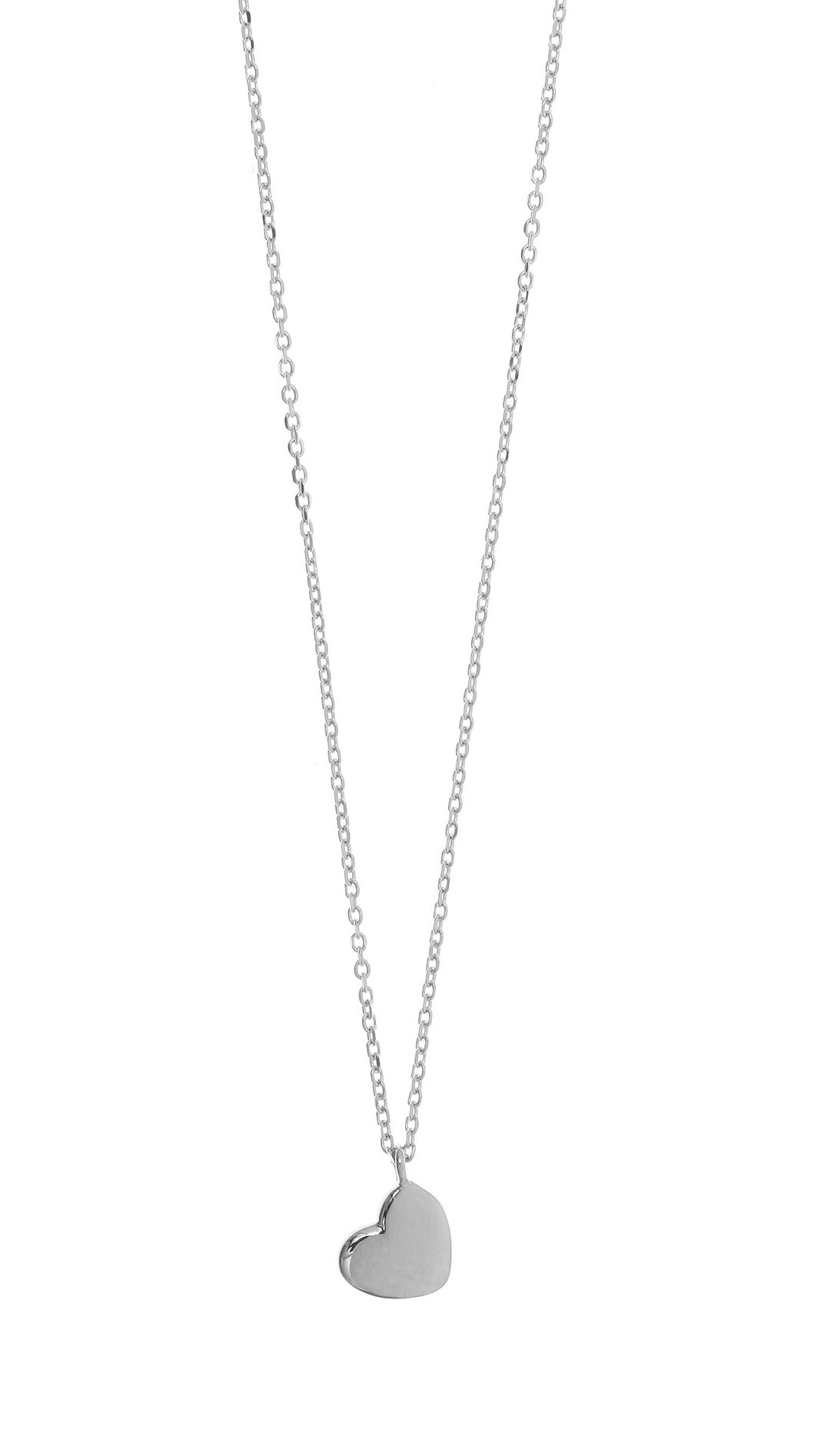 Necklace white gold K14