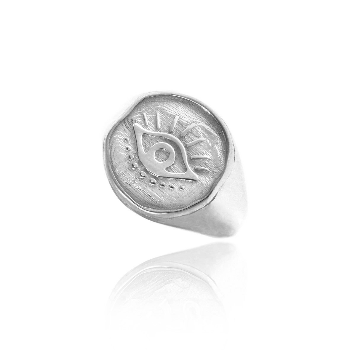 Δαχτυλίδι ασήμι 925 επιπλατινωμένο