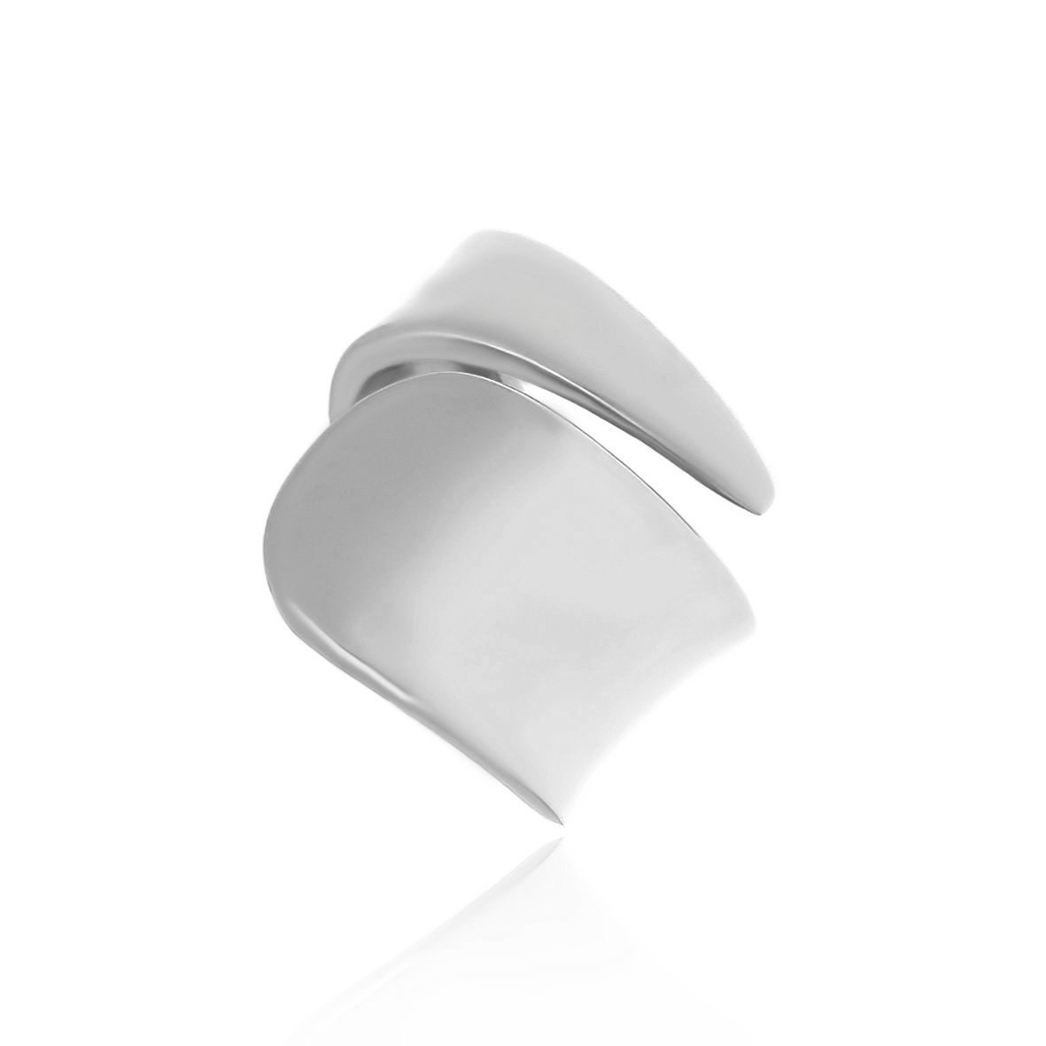 Ring silver 925 rhodium plated