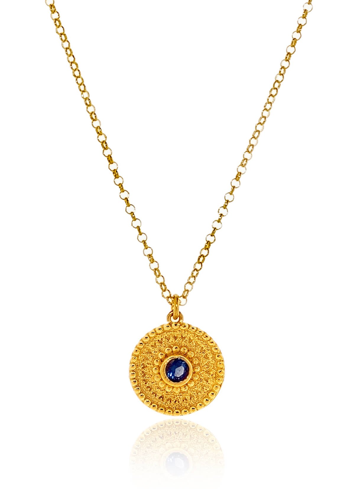 Κολιέ ασήμι 925 επιχρύσωμενο με zirconia