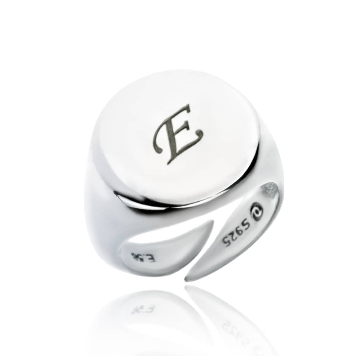 Δαχτυλίδι ασήμι 925 επιπλατινωμένο