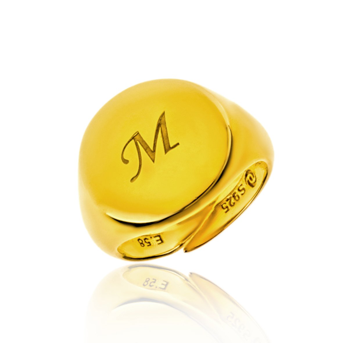 Δαχτυλίδι ασήμι 925 επιχρυσωμένο