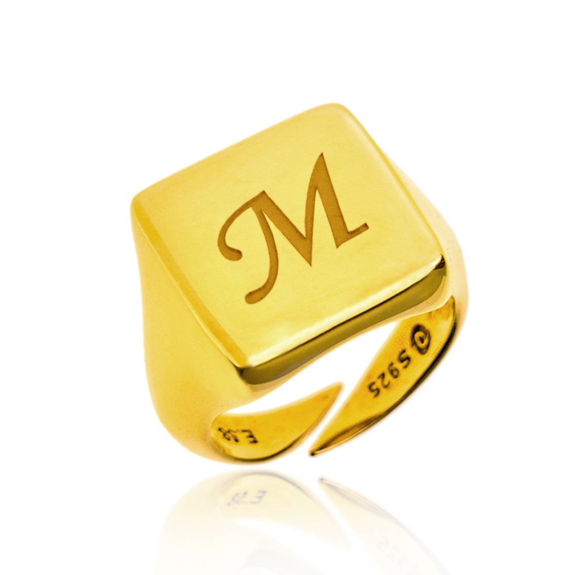 Δαχτυλίδι ασήμι 925 επιχρυσωμένο