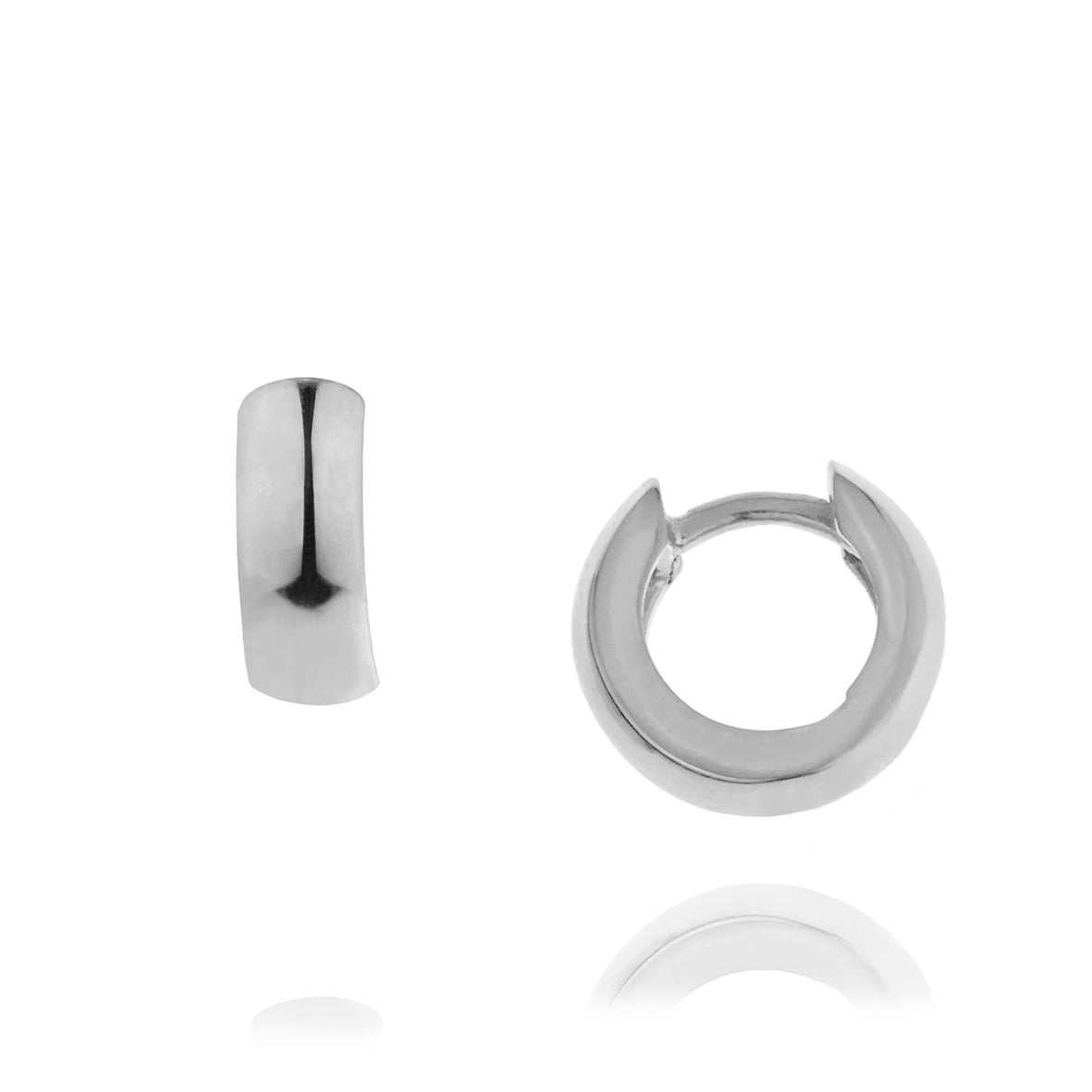 Earrings silver 925 rhodium plated