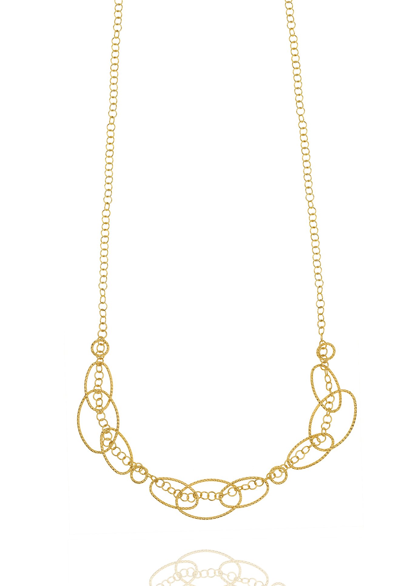 Κολιέ ασήμι 925 επιχρυσωμένο