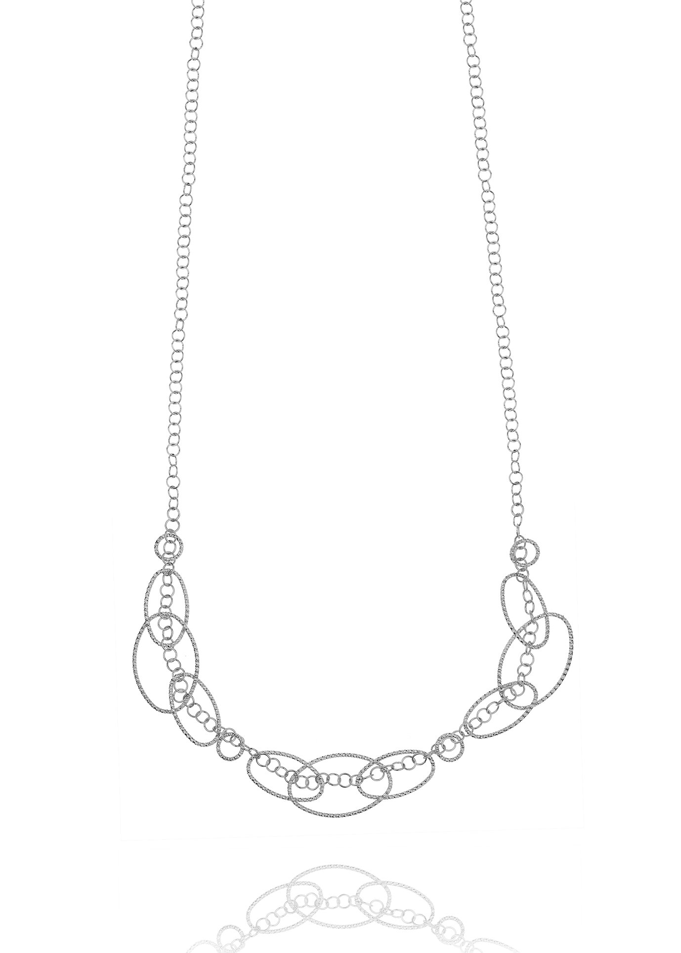 Κολιέ ασήμι 925 επιπλατινωμένο