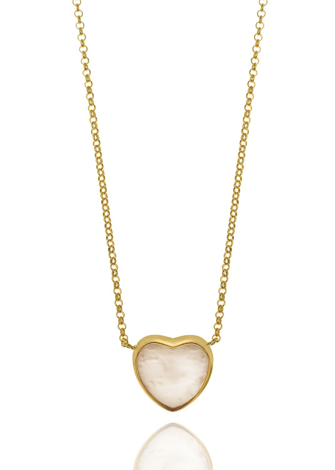 Κολιέ ασήμι 925 επιχρυσωμένο με fresh water pearl