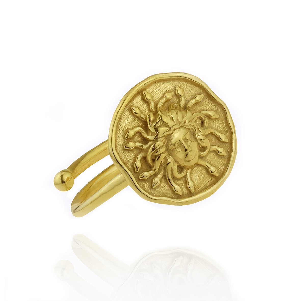 Δαχτυλίδι ασήμι 925 επιχρυσωμένο