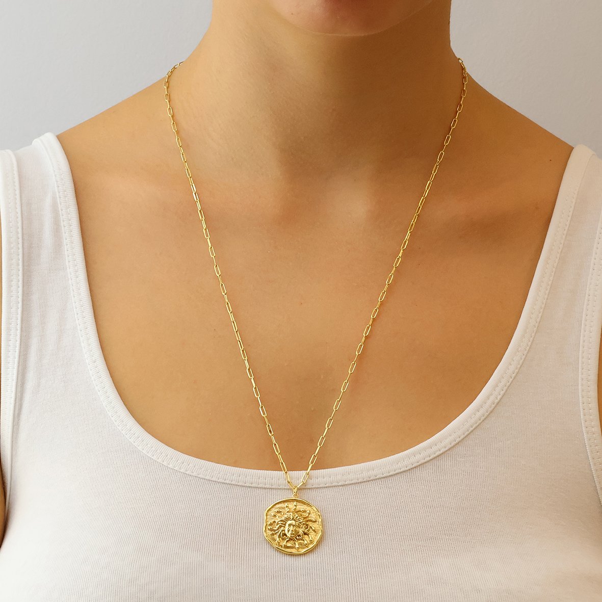 Κολιέ ασήμι 925 επιχρυσωμένο