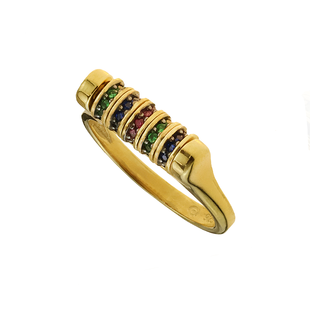 Δαχτυλίδι ασήμι 925 επιχρυσωμένο με zirconia