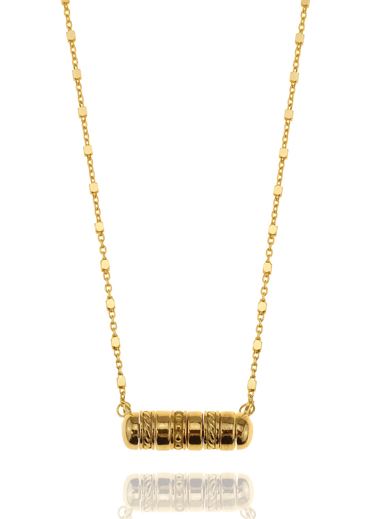 Κολιέ ασήμι 925 επιχρυσωμένο