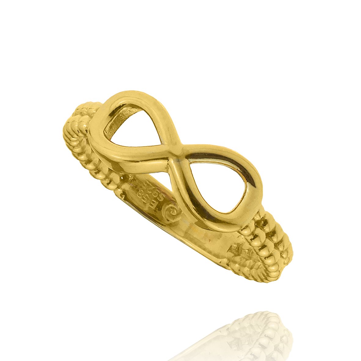 Δαχτυλίδι ασήμι 925 επιχρυσωμένο