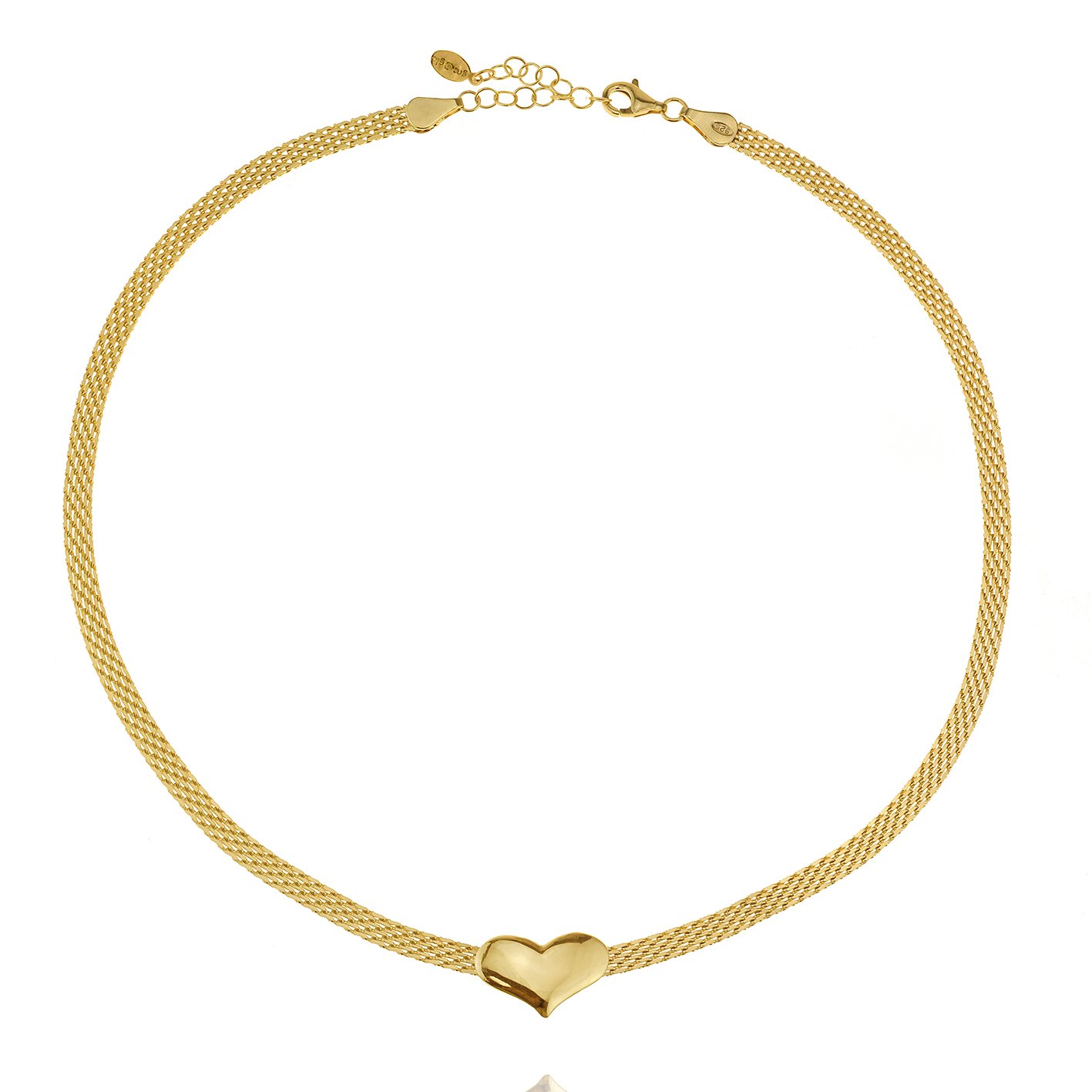 Κολιέ ασήμι 925 επιχρυσωμένο