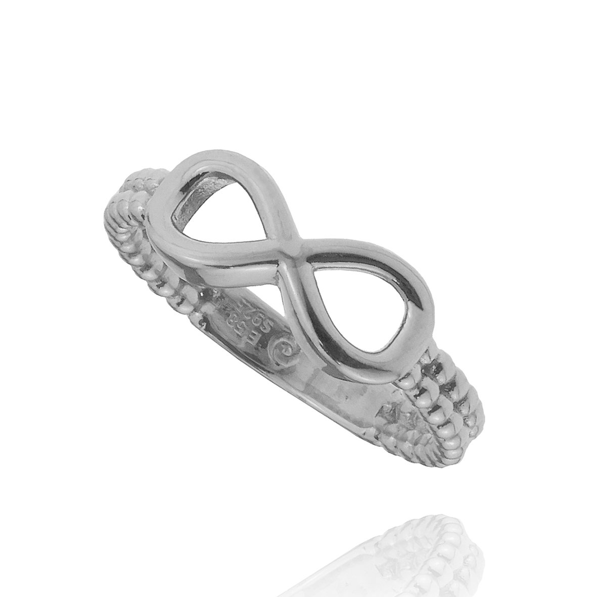 Δαχτυλίδι ασήμι 925 επιπλατινωμένο