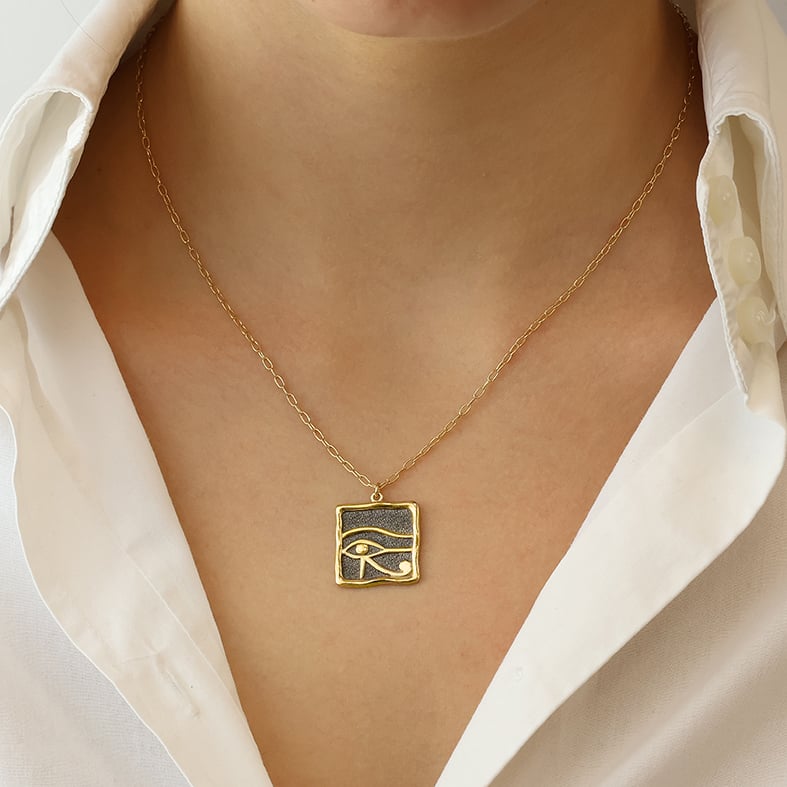 Κολιέ ασήμι 925 επιχρυσωμένο με μαύρη επιροδίωση