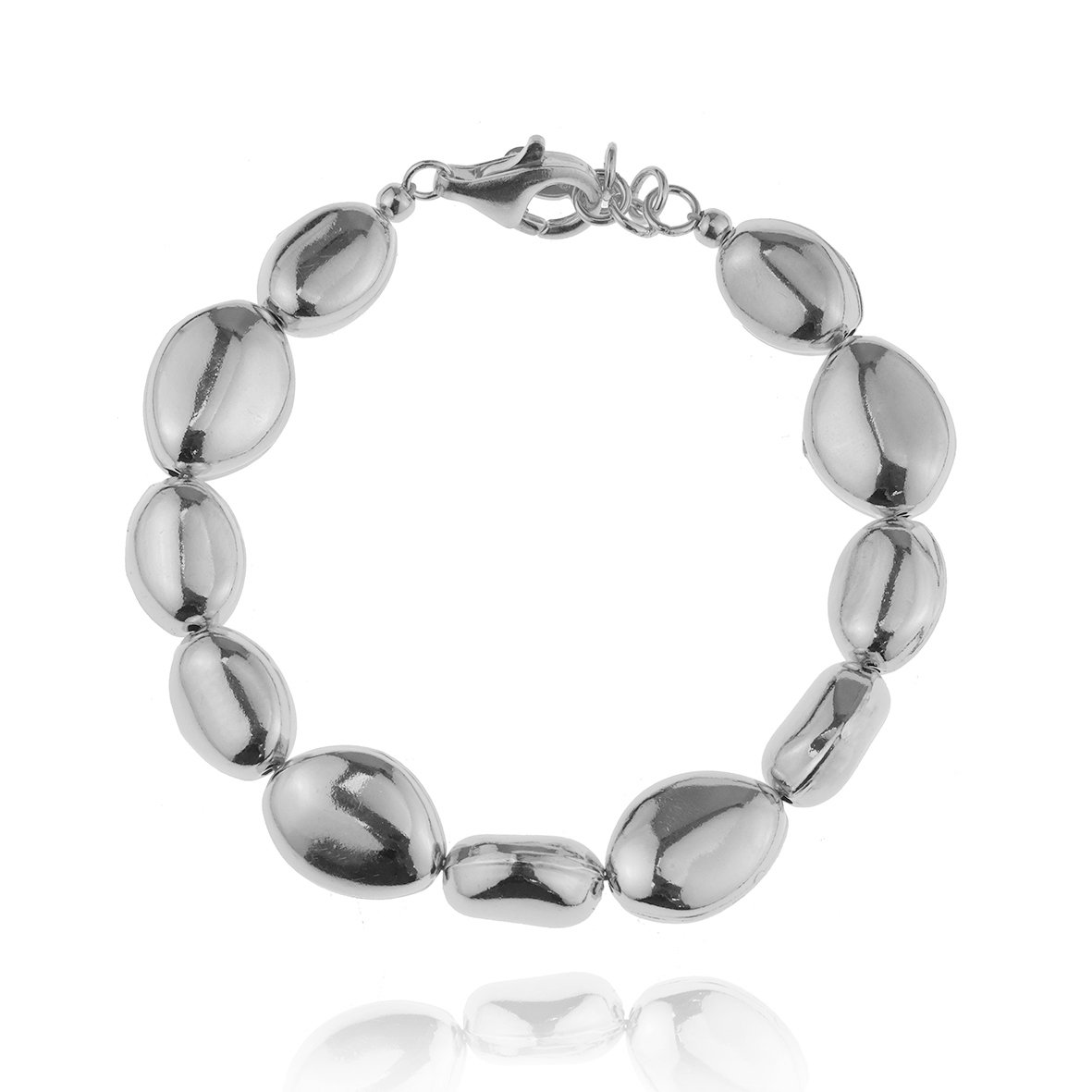 Βραχιόλι ασήμι 925 επιπλατινωμένο