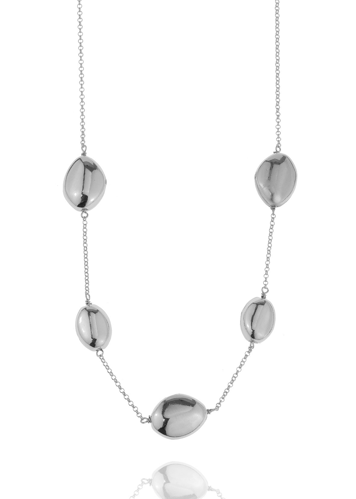 Κολιέ ασήμι 925 επιπλατινωμένο