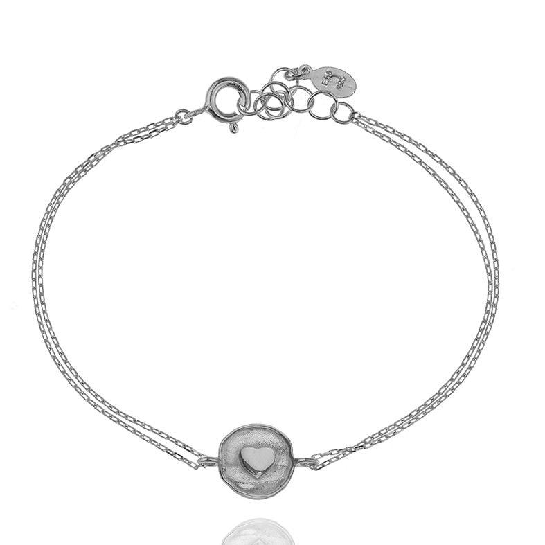 Βραχιόλι ασήμι 925 επιπλατινωμένο