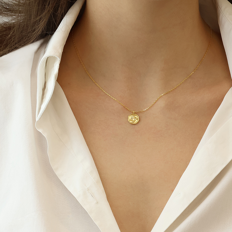 Κολιέ ασήμι 925 επιχρυσωμένο