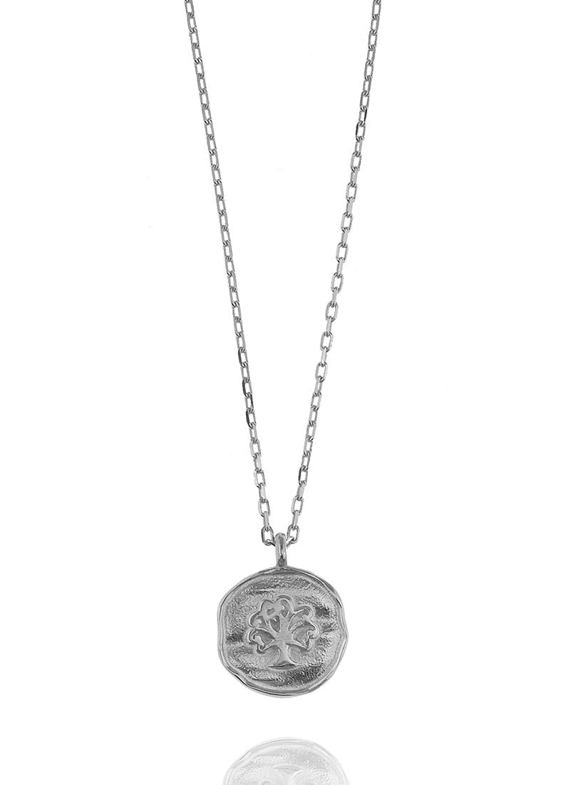 Κολιέ ασήμι 925 επιλατινωμένο