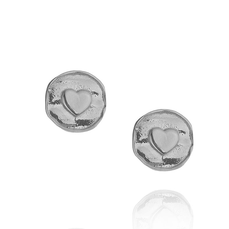 Earings silver 925 rhodium plated