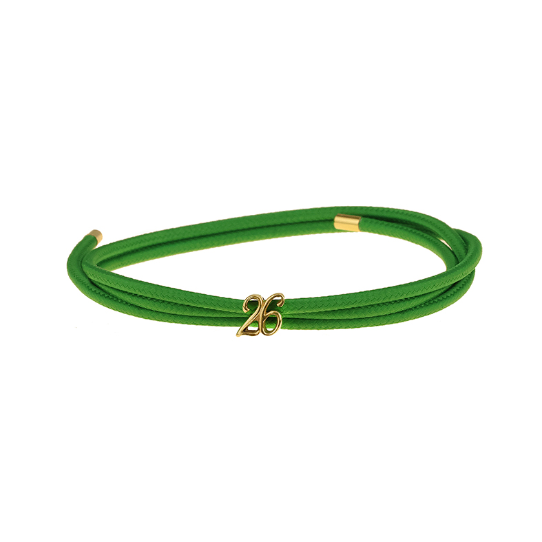 Charm silver 925 yellow gold plated