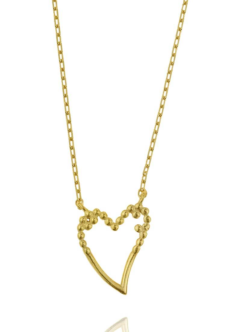 Κολιέ ασήμι 925 επιχρυσωμένο