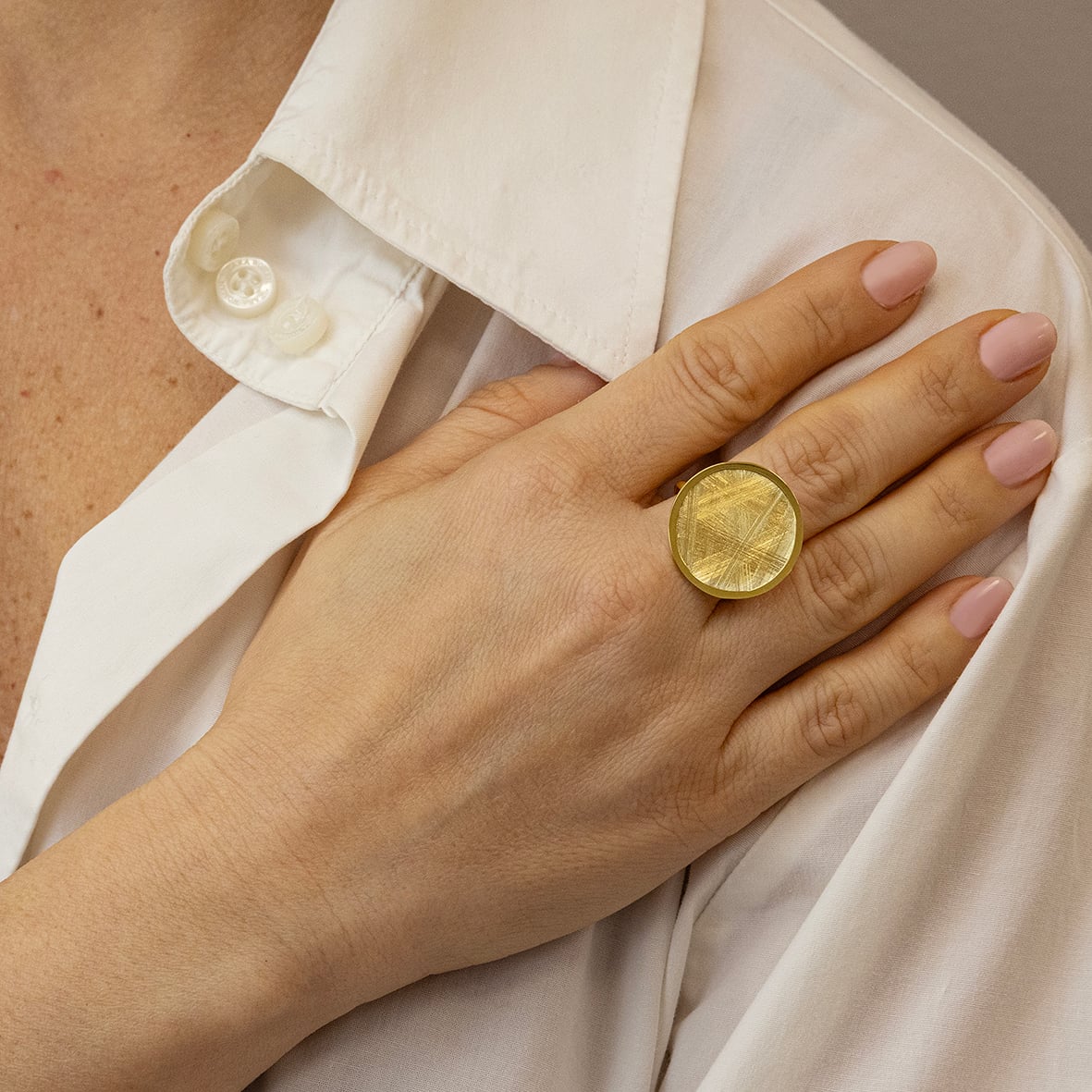 Δαχτυλίδι ασήμι 925 επιχρυσωμένο