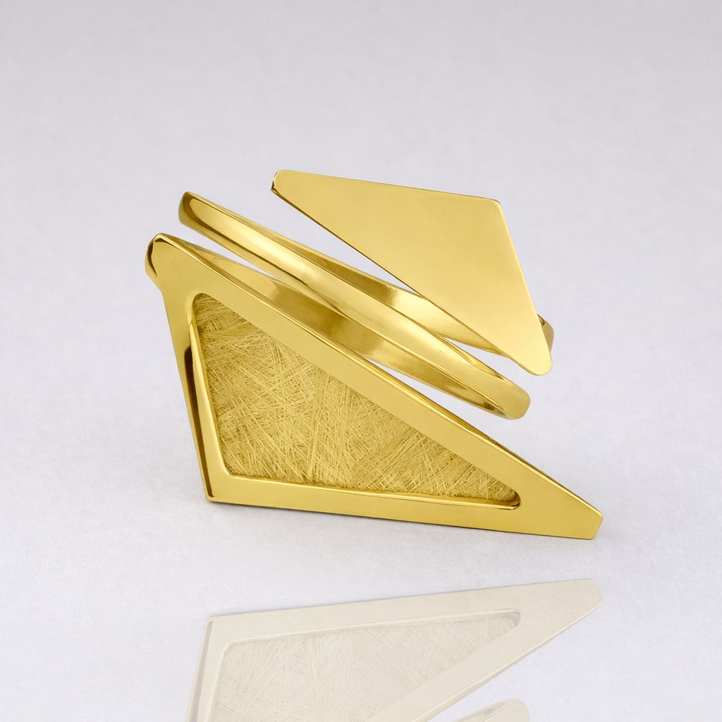 Δαχτυλίδι ασήμι 925 επιχρυσωμένο