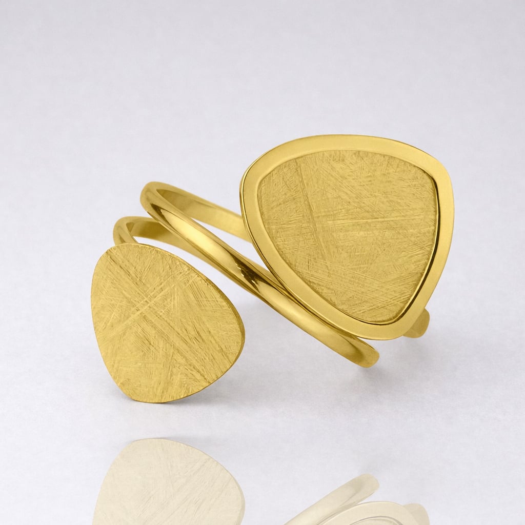 Δαχτυλίδι ασήμι 925 επιχρυσωμένο