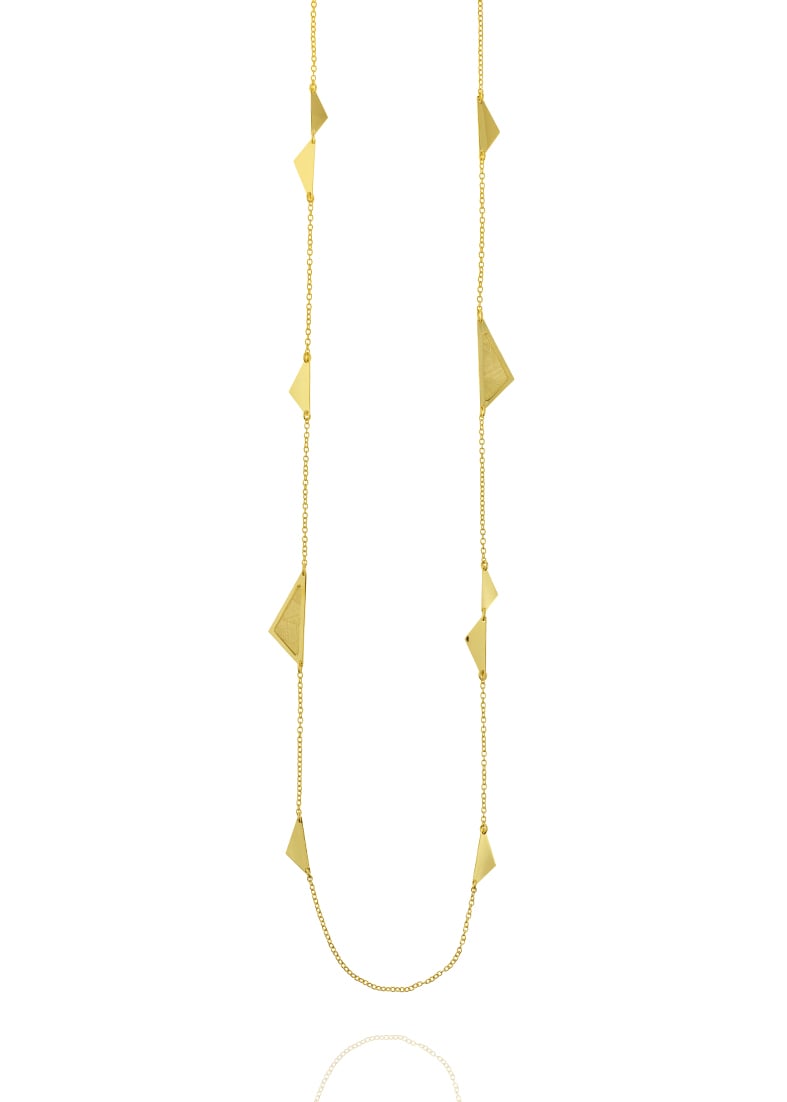 Κολιέ ασήμι 925 επιχρυσωμένο