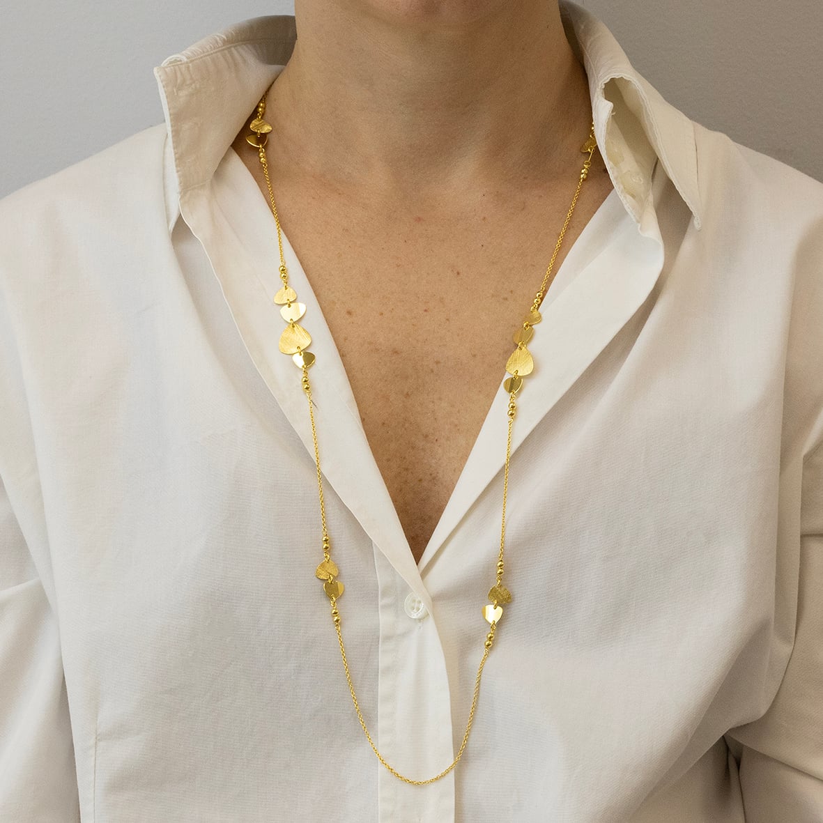 Κολιέ ασήμι 925 επιχρυσωμένο