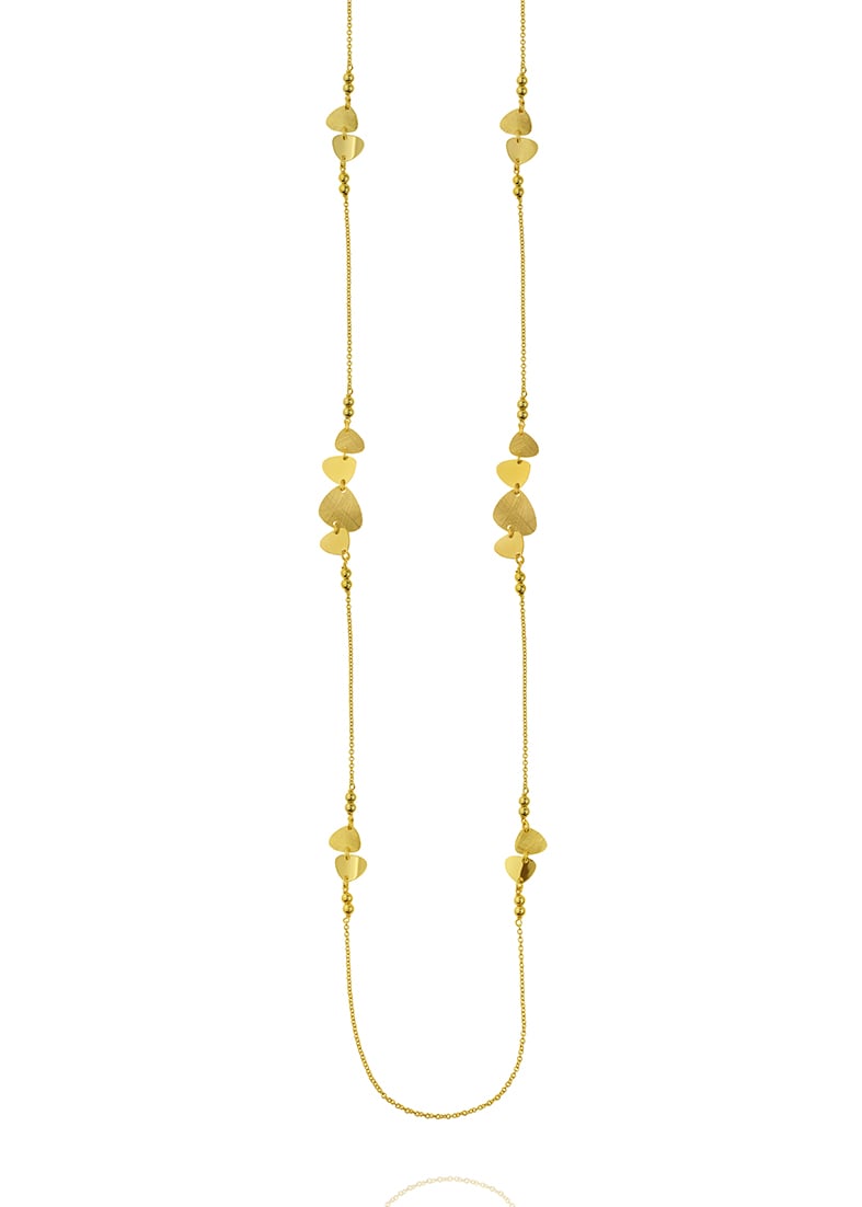 Κολιέ ασήμι 925 επιχρυσωμένο