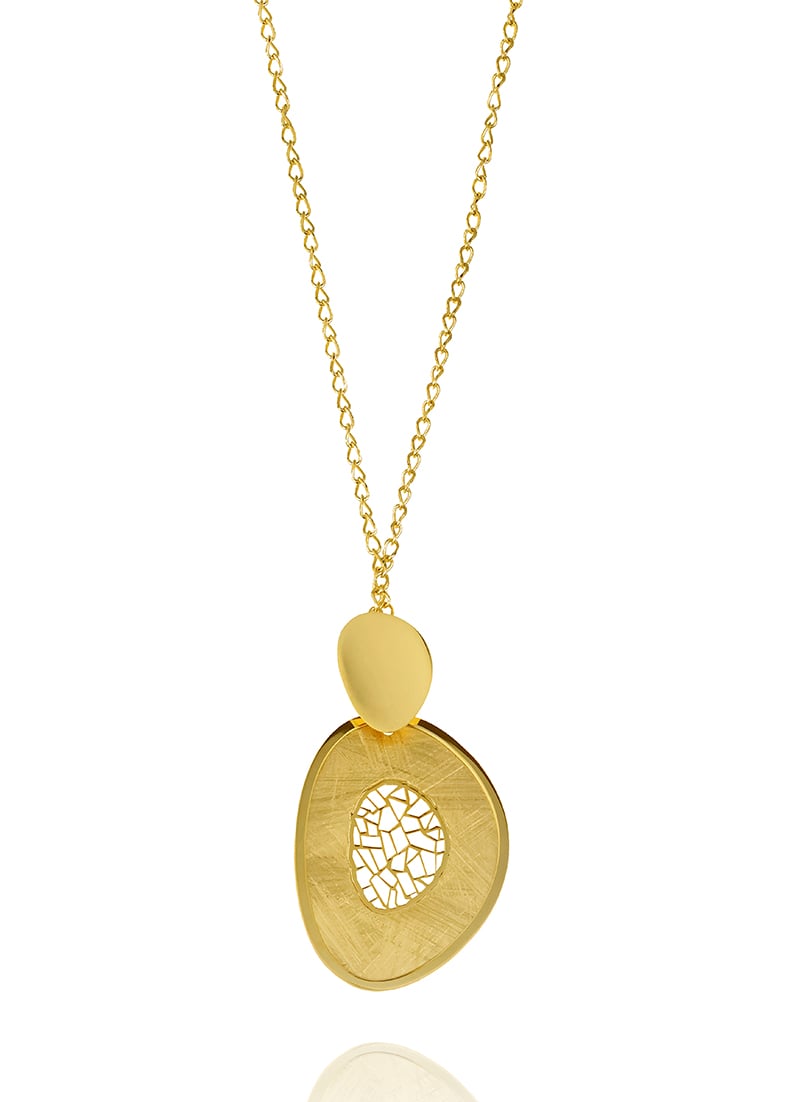 Κολιέ ασήμι 925 επιχρυσωμένο