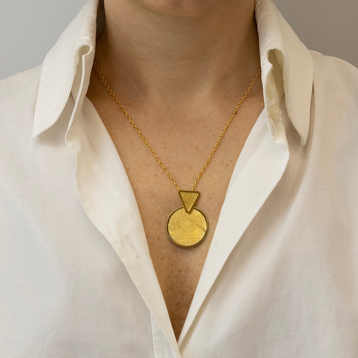 Κολιέ ασήμι 925 επιχρυσωμένο