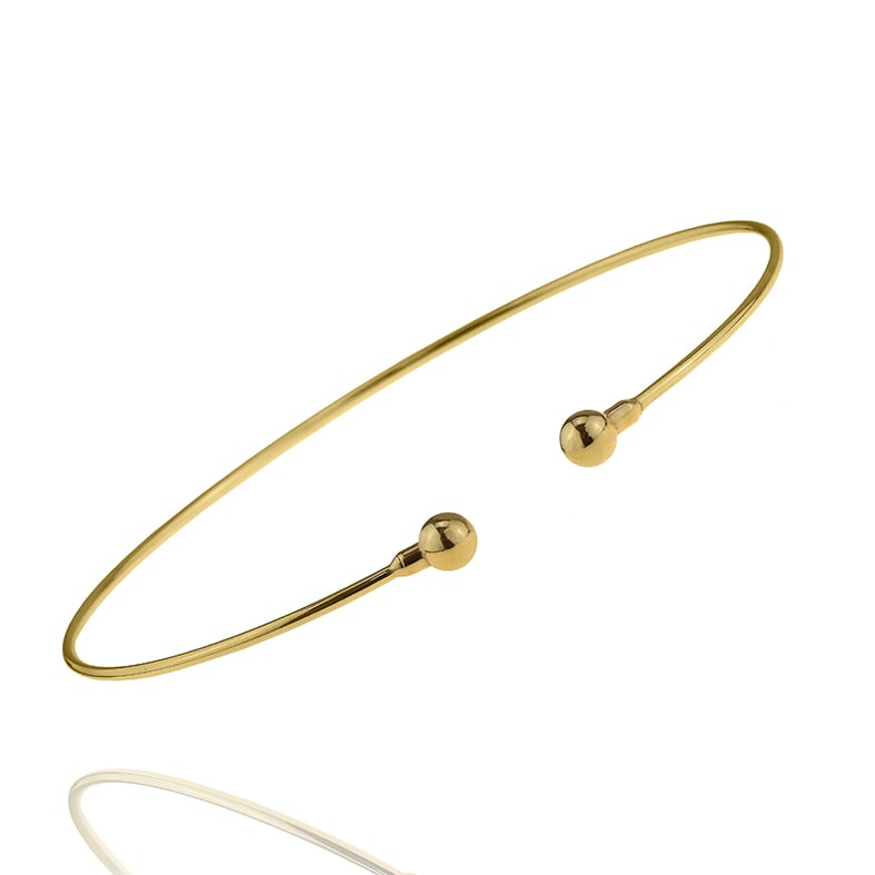 Βραχιόλι ασήμι 925 επιχρυσωμένο