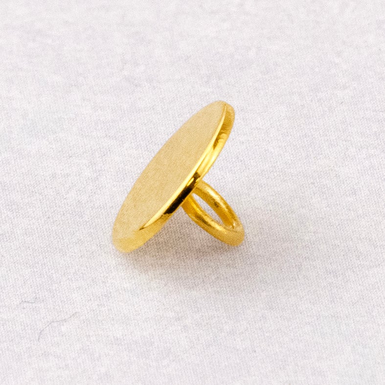 Charm silver 925 yellow gold plated