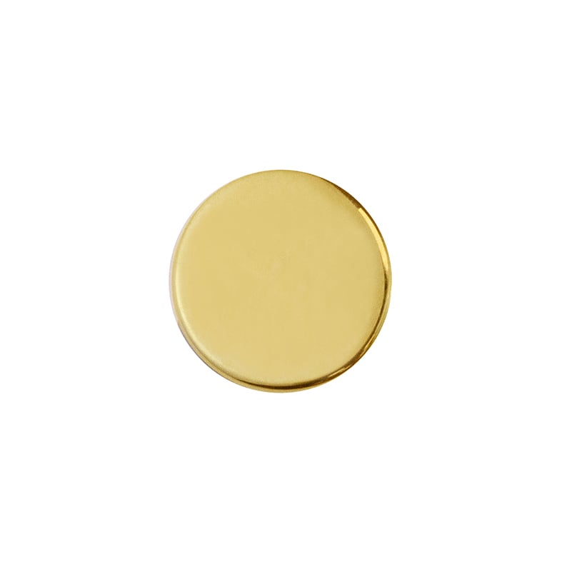 Charm silver 925 yellow gold plated