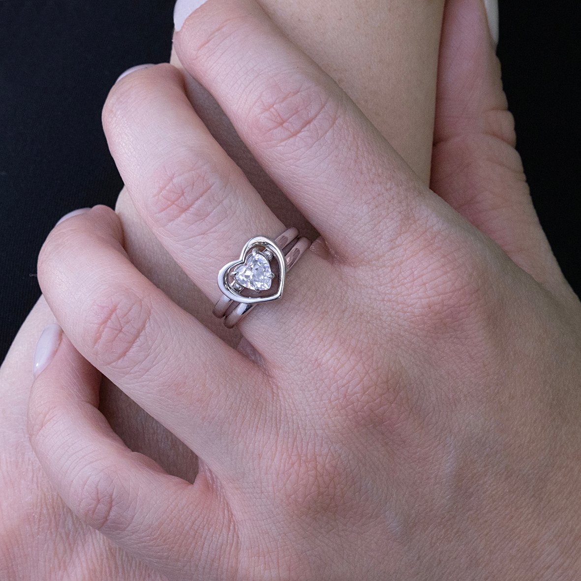 Δαχτυλίδι ασήμι 925 επιπλατινωμένο