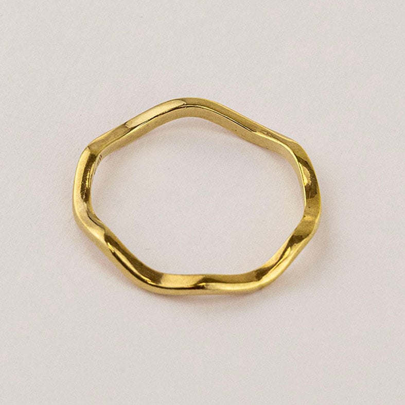 Δαχτυλίδι ασήμι 925 επιχρυσωμένο