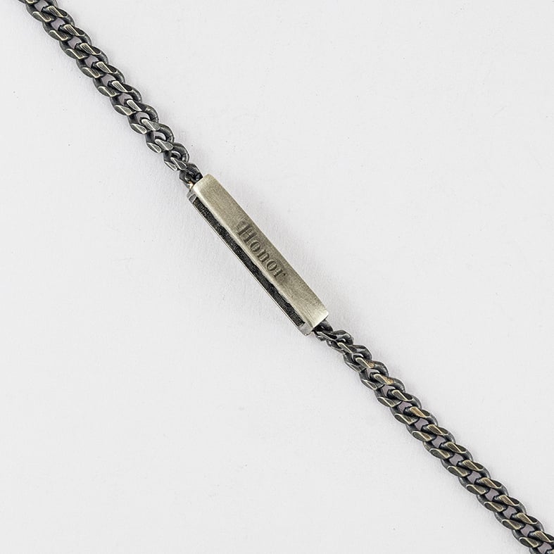 Βραχιόλι ασήμι 925 με μαύρη επιροδίωση