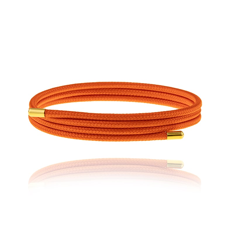 Βραχιόλι μέταλλο από κορδόνι με μαγνητικό κλείσιμο