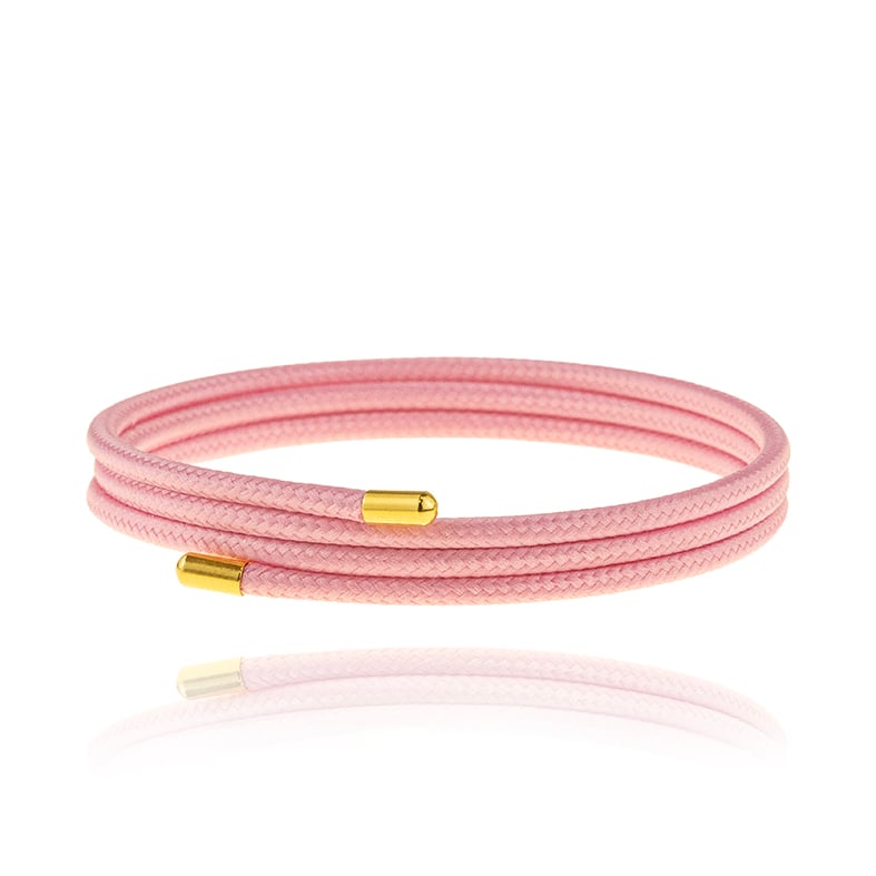 Βραχιόλι μέταλλο από κορδόνι με μαγνητικό κλείσιμο