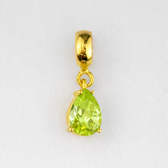 Μοτίφ ασήμι 925 δάκρυ με zirconia