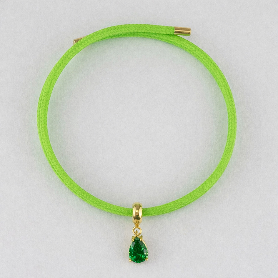 Μοτίφ ασήμι 925 δάκρυ με zirconia