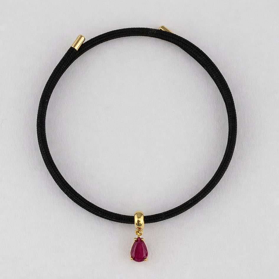 Μοτίφ ασήμι 925 δάκρυ με zirconia