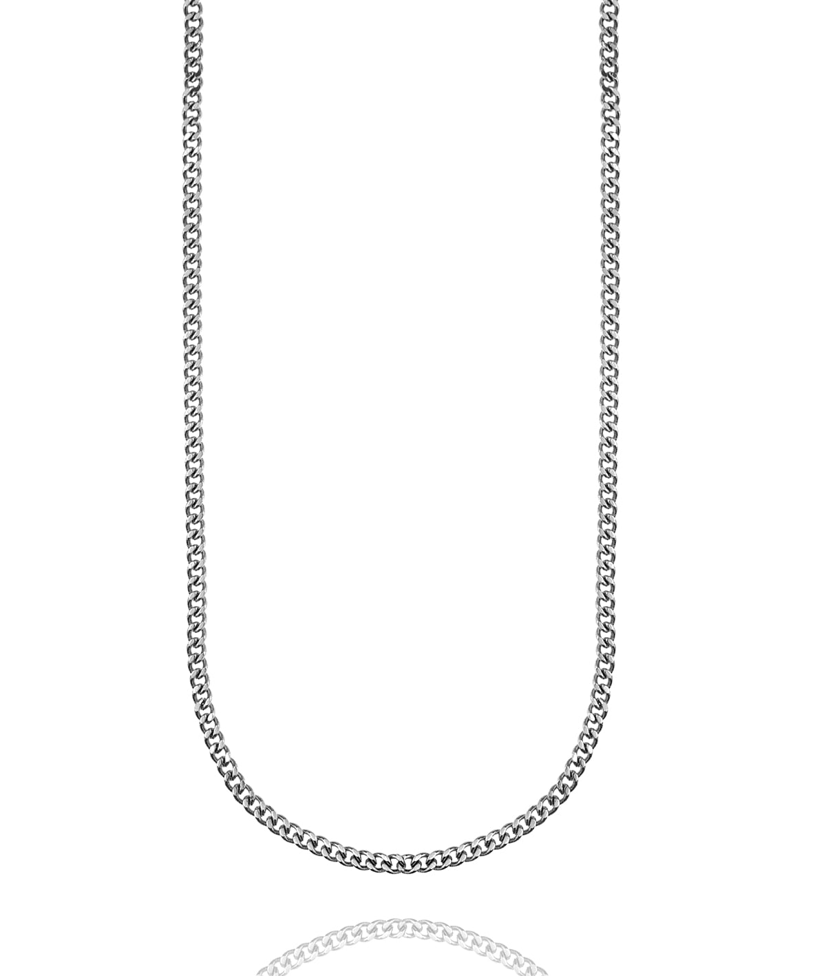 Κολιέ από ορείχαλκο με επιπλατίνωση