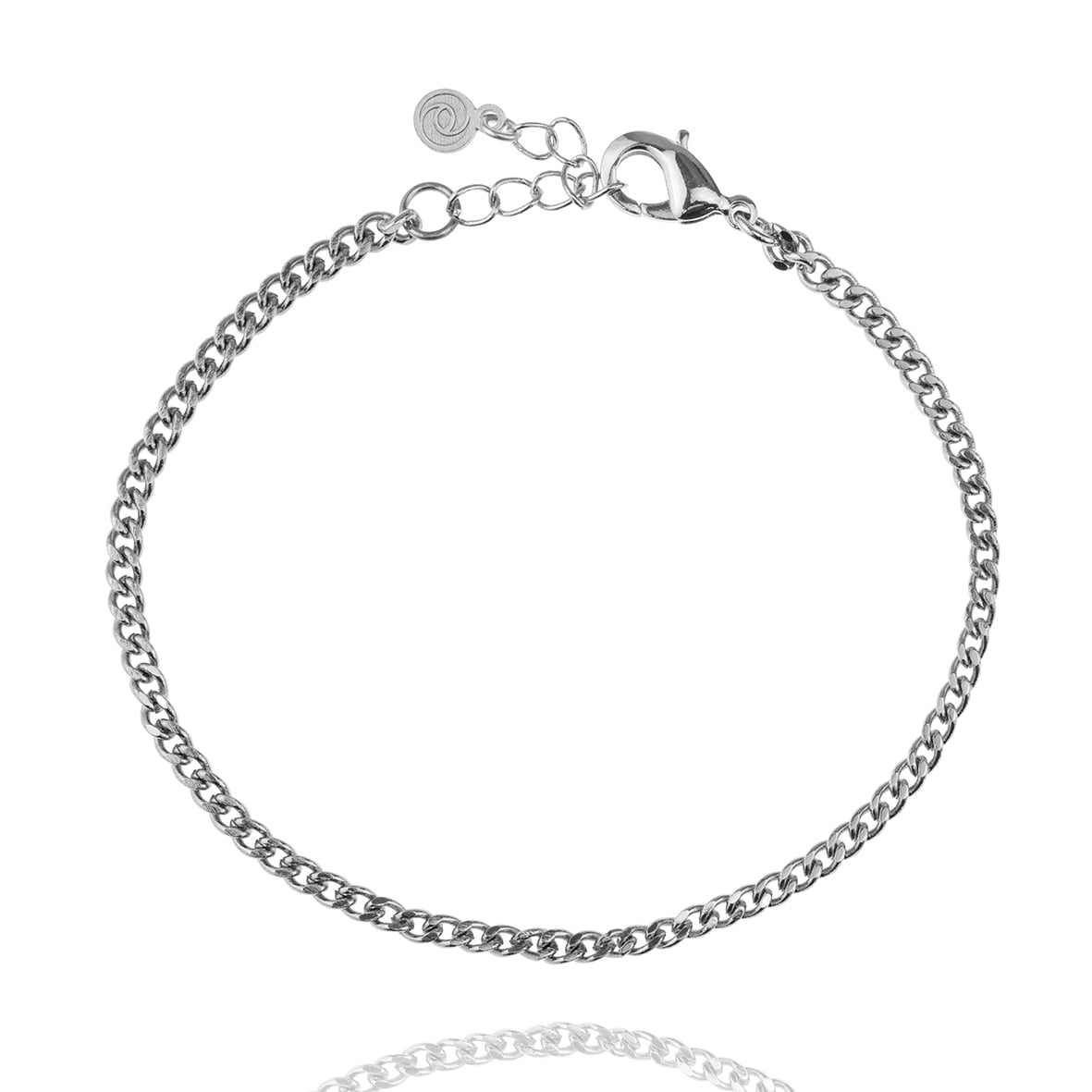 Βραχιόλι από ορείχαλκο με επιπλατίνωση