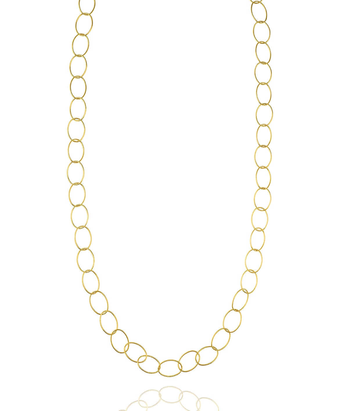 Κολιέ από ορείχαλκο με επιχρύσωση 18 καρατίων