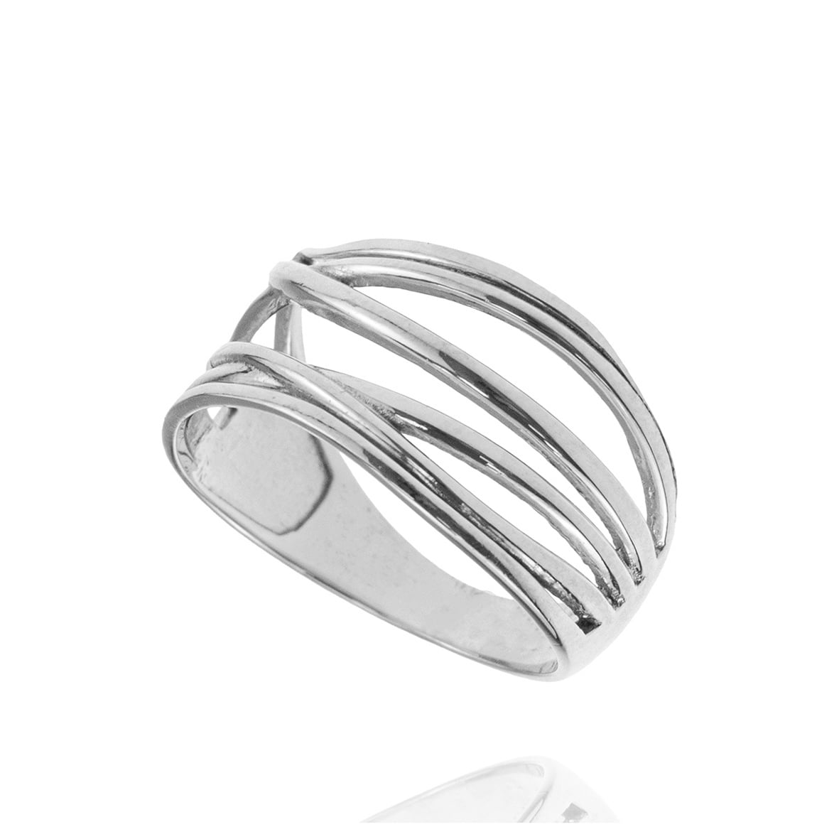 Δαχτυλίδι ασήμι 925 επιπλατινωμένο
